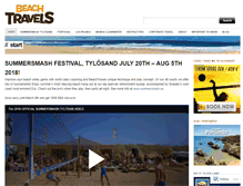 Tablet Screenshot of beachtravels.se